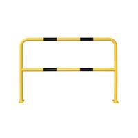 Traffic-Line Steel Hoop Guard for Outdoor 1000x1500 Ylw/Blk FS790118