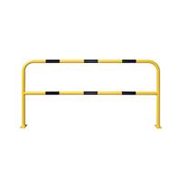 Traffic-Line Steel Hoop Guard for Outdoor 1000x2000 Ylw/Blk FS790576