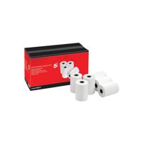 5 Star Office Thermal Printer Rolls 1-Ply 80mmx80mmx76m Core 12.7mm (Pack of 20)