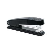 5 Star Full Strip Stapler Top Loading Capacity 20 Sheets Metal Top and Base Black 918672