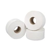 5 Star Mini Jumbo Toilet Rolls 1-Ply 250mmx200m (Pack of 12)