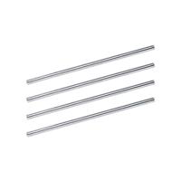 5 Star Office Risers for Letter Tray Chrome Plated 152mm (Pack of 4)