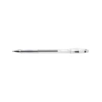 5 Star Office Roller Gel Grip Pen 1.0mm Tip 0.5mm Line Black (Pack of 10)