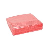 5 Star Multipurpose Anti-microbial Cleaning Cloth 40gsm 500x300mm Red (Pack of 50) 939298