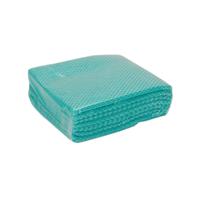 5 Star Multipurpose Anti-microbial Cleaning Cloth 40gsm 500x300mm Green (Pack of 50) 939301