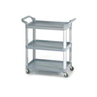 GPC 3 Shelf Service Trolley Grey HI424Y