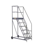 Climb-It Warehouse Safety Steps 600mm Platform 6 Tread Grey AHWS06GY