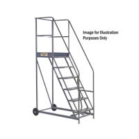 Climb-It Warehouse Safety Steps 600mm Platform 9 Tread Grey AHWS09GY