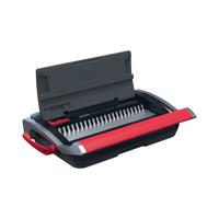 GBC CB15 Manual Comb Binding Machine Black/Red 4410061