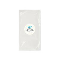 Linen Look Tablecloth 1200x1800mm White Pack of 18 PAR11564OB