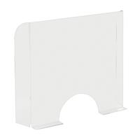 Exacompta Sneeze Guard Cashier Protection Stand 95x68cm 80058D