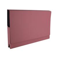 Exacompta Guildhall Full Flap Pocket Wallet Foolscap Pink (Pack of 50) PW2-PNK