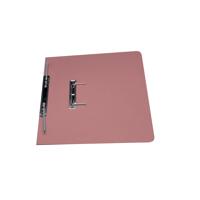 Exacompta Guildhall Transfer Spiral File 315gsm Foolscap Pink (Pack of 50) 348-PNK