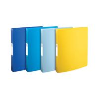 Exacompta Bee Blue Ring Binder 2-Ring 30mm Spine PP Assorted (Pack of 12) 54140E