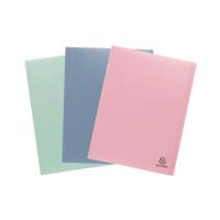 Exacompta Autentik Display Book 20 Pocket PP A4 Assorted 88239E