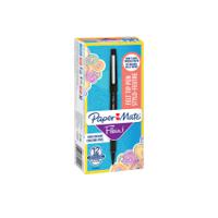 PaperMate Flair Original Felt Tip Pens Black (Pack of 12) S0190973