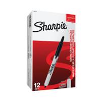 Sharpie Retractable Marker Fine Black (Pack of 12) S0810840