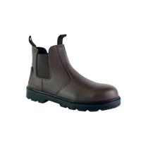 Tuffking Brook Safety Dealer Boot Steel Toecap Brown 04