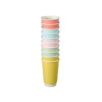 Go-Pak Confetti Double Wall Hot Cup 16oz Assorted Pack of 500 D04034