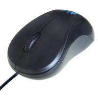 Computer Gear 3 Button Optical Scroll Mouse Black 24-0542