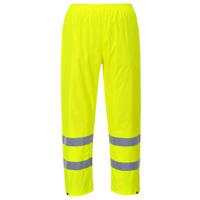 Portwest Hi Vis Rain Trousers 6XL Yellow