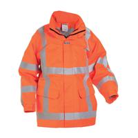 Hydrowear Markelo Multi SNS Flame Retardant Anti-Static Waterproof Parka Orange M HYD073000ORM
