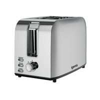 Igenix 2 Slice Toaster 750W Stainless Steel IGT0209SS