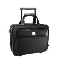 Monolith Deluxe Nylon Wheeled Laptop Case Black 2372