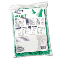 Honeywell Maxlite LS400 Earplug Refill (Pack of 200) Green