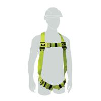 Honeywell H100 1 Point Safety Harness Yellow One Size