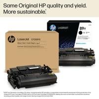 HP 89YE EvoCycle Original LaserJet Toner Cartridge High Yield Black CF289YE