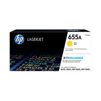 HP 655A Original LaserJet Toner Cartridge Yellow CF452A