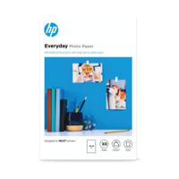 HP White 10x15cm Everyday Glossy Photo Paper (Pack of 100) CR757A