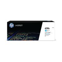 HP 658X Original LaserJet Toner Cartridge High Yield Cyan W2001X