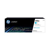 HP 415X Original LaserJet Toner Cartridge High Yield Cyan W2031X