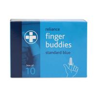 Reliance Medical Finger Buddies Standard Blue Pack of 10 495