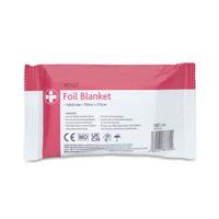 Reliance Medical Foil Blanket 130cm x 210cm Pack of 10 760