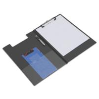 Rapesco Foldover Clipboard Foolscap Black VFDCB0L3