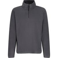 Regatta Men's Grey Quarter-Zip Micro Fleece Jacket XL