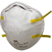3M 8710E Hand-Sanding FFP1 Dust Mask (Pack of 20)