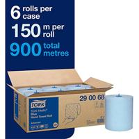 Tork Matic Hand Towel H1 Blue 150m (Pack of 6) 290068