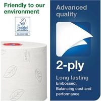 Tork Advanced T6 White Mid-Size Toilet Roll 100m (Pack of 27)