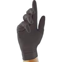 Unigloves Pearl Black Nitrile Disposable Gloves XL (Pack of 100)