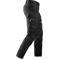 Snickers Workwear AllroundWork 6241 Men's Black Trousers with Holster Pockets 31R 046