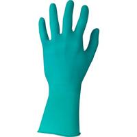 Ansell TNT 92-605 Green Long-Cuff Nitrile Disposable Gloves Medium (Pack of 100)