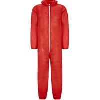 Arco Essentials Red Lightweight Disposable Overalls M