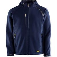 Trojan Men's Navy Hooded Softshell Jacket S
