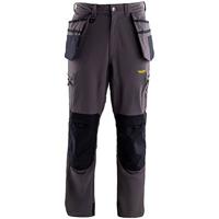 Trojan Tech Men's Grey Cargo Trousers with Holster Pocket 2XL