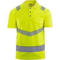 Arco Responsible Yellow Hi-Vis Polo Shirt 4XL