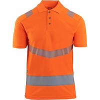 Arco Responsible Orange Hi-Vis Polo Shirt 4XL